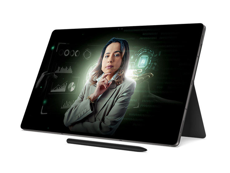 Tablet com PromptTeca